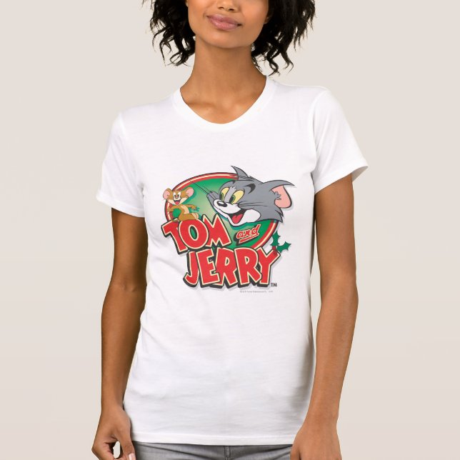 Tom and Jerry Classic Logo T-Shirt (Front)
