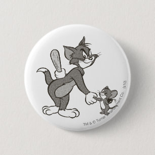 Tom And Jerry Deceitful Handshake 2 Inch Round Button