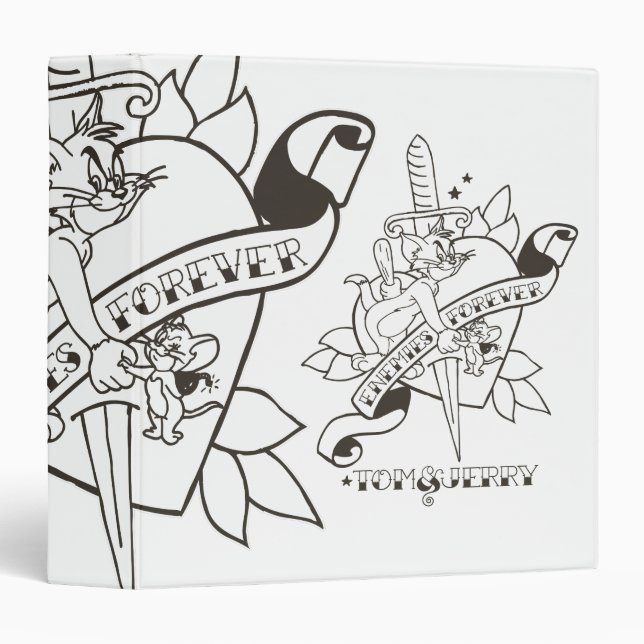 Tom and Jerry Enemies Forever 1 Binder (Front/Spine)