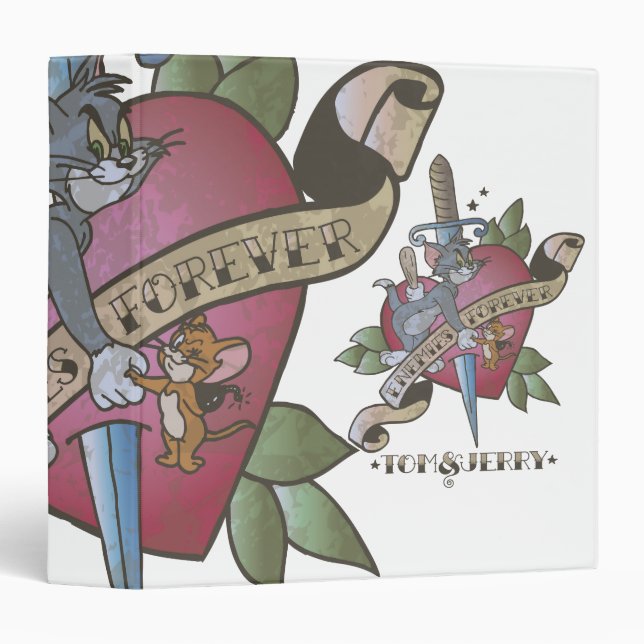 Tom and Jerry Enemies Forever 2 Binder (Front/Spine)