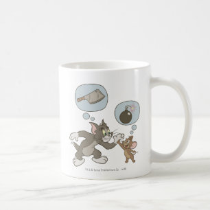 Tom and Jerry Evil Thoughts Coffee Mug