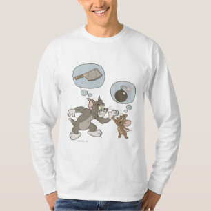Tom and Jerry Evil Thoughts T-Shirt