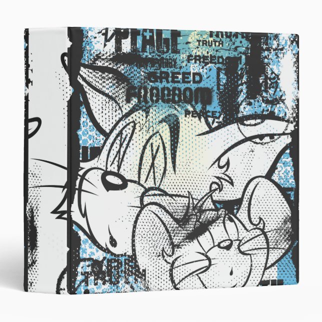 Tom and Jerry Grimey Binder (Front/Spine)
