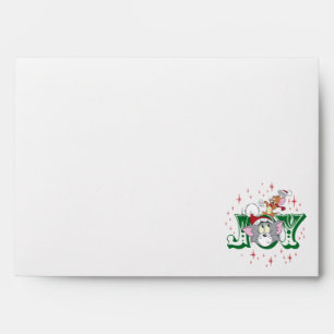Tom and Jerry Holiday Joy Envelope