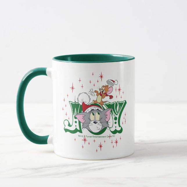 Tom and Jerry Holiday Joy Mug (Left)