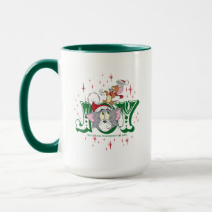 Tom and Jerry Holiday Joy Mug