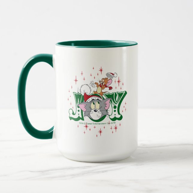 Tom and Jerry Holiday Joy Mug (Left)