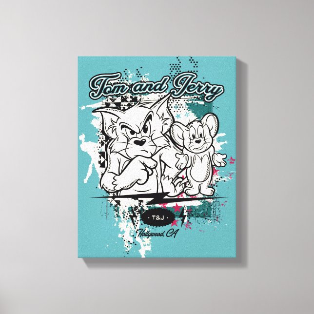 Tom and Jerry Hollywood CA Canvas Print (Front)