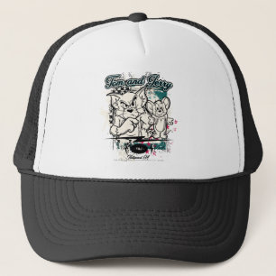Tom and Jerry Hollywood CA Trucker Hat