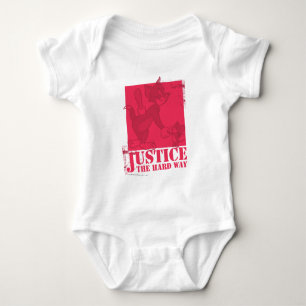 Tom and Jerry Justice The Hard Way Baby Bodysuit