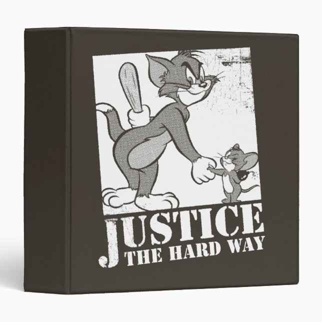 Tom And Jerry Justice the Hard Way Binder (Front/Spine)