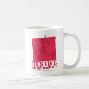 Tom and Jerry Justice The Hard Way Coffee Mug