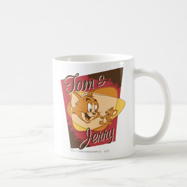 Tom and Jerry Logo 2 Coffee Mug (Right)
