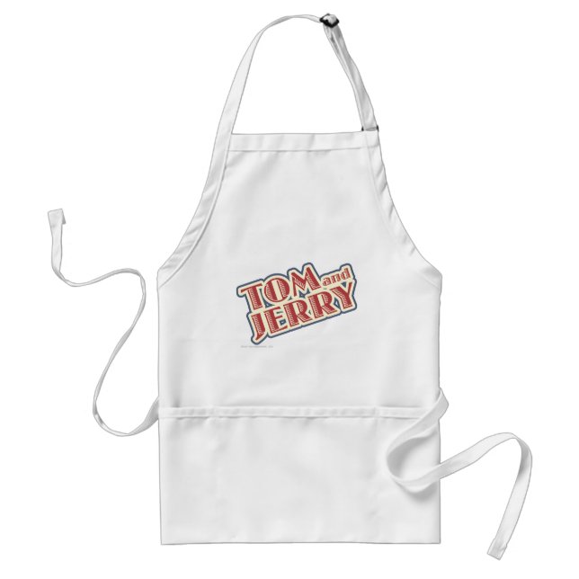 Tom and Jerry Logo Standard Apron (Front)