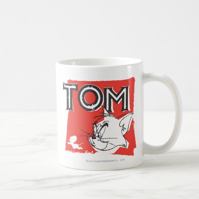 Tom and Jerry Mad Cat Coffee Mug (Right)