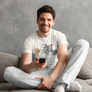 Tom and Jerry Make Faces T-Shirt