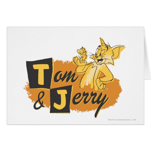 Tom and Jerry Mouse In Paw Logo (Front Horizontal)