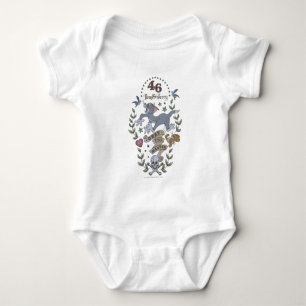 Tom and Jerry Obey The Master 2 Baby Bodysuit