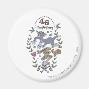 Tom and Jerry Obey The Master 2 Magnet