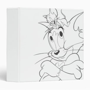 Tom and Jerry On Head Binder