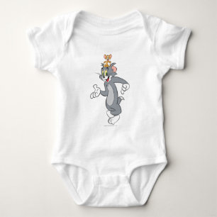 Tom and Jerry Pair Baby Bodysuit