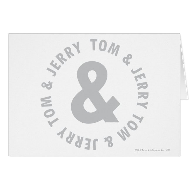 Tom and Jerry Round Logo 2 (Front Horizontal)