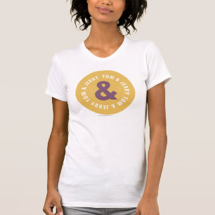 Tom and Jerry Round Logo 3 T-Shirt