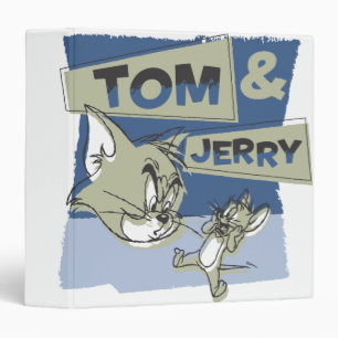Tom and Jerry Scaredey Mouse Binder
