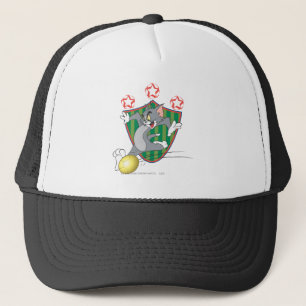 Tom and Jerry Soccer 9 Trucker Hat
