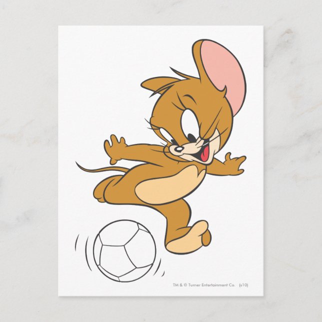 Tom and Jerry Soccer (Football) 2 Postcard (Front)