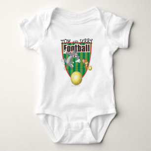 Tom and Jerry Soccer (Football) 6 Baby Bodysuit