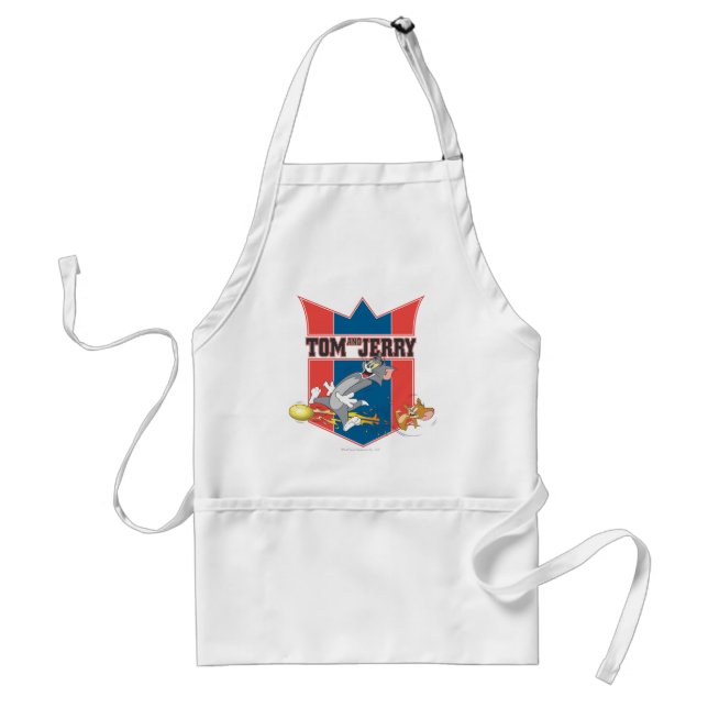 Tom and Jerry Soccer (Football) 7 Standard Apron (Front)