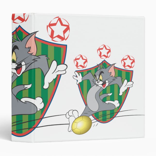 Tom and Jerry Soccer (Football) 9 Binder (Front/Spine)