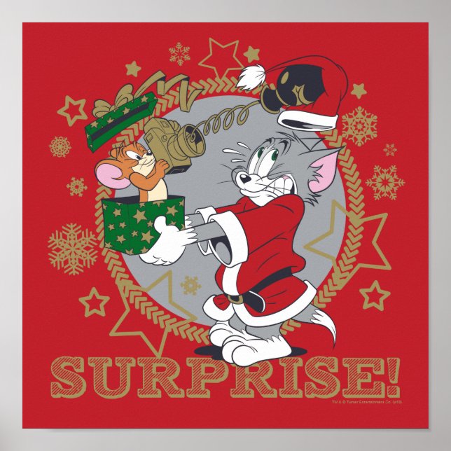 Tom and Jerry Surprise Gift Poster (Front)