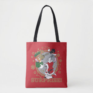 Tom and Jerry Surprise Gift Tote Bag