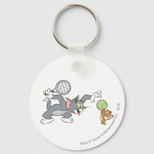 Tom and Jerry Tennis Stars 2 Keychain
