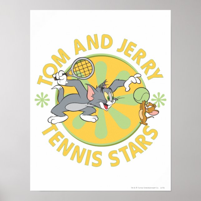 Tom and Jerry Tennis Stars 5 Poster (Front)
