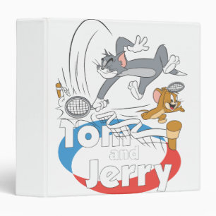 Tom and Jerry Tennis Stars 7 Binder