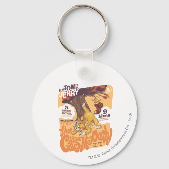 Tom and Jerry The Cats Me-Ouch Keychain (Front)