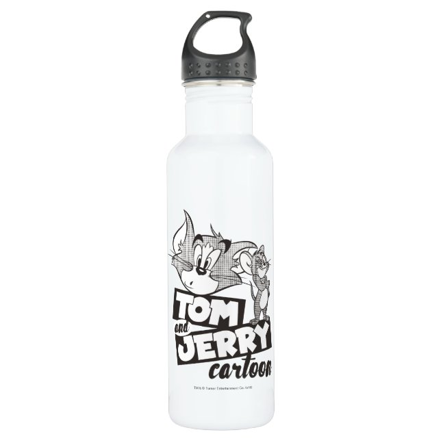 Tom And Jerry | Tom And Jerry Cartoon 710 Ml Water Bottle (Front)