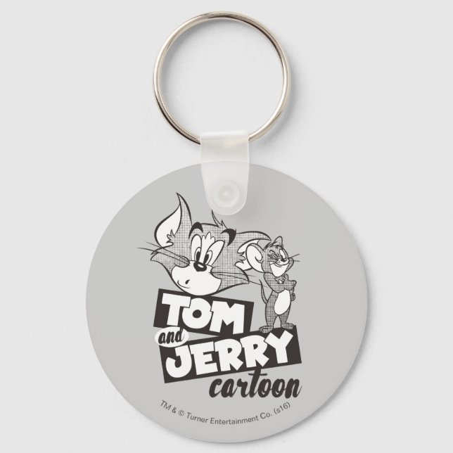Tom And Jerry | Tom And Jerry Cartoon Keychain (Front)
