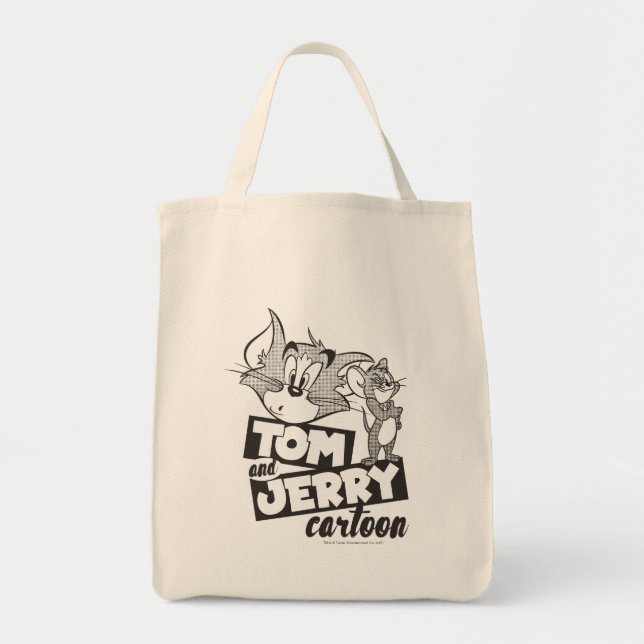 Tom And Jerry | Tom And Jerry Cartoon Tote Bag (Front)