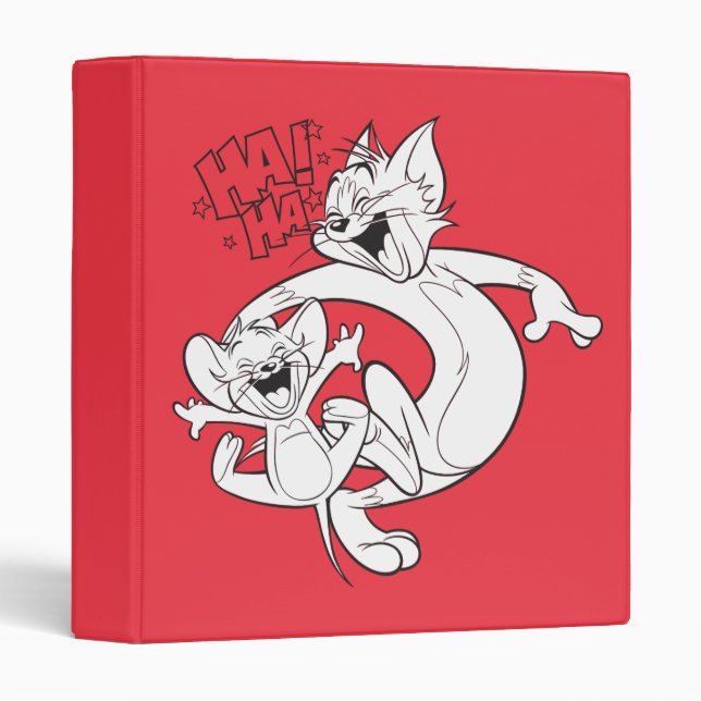 Tom And Jerry | Tom And Jerry Laughing Binder (Front/Spine)