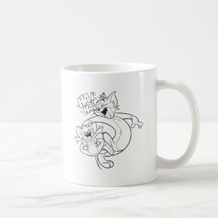 Tom And Jerry   Tom And Jerry Laughing Coffee Mug