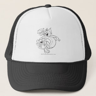 Tom And Jerry Tom And Jerry Laughing Trucker Hat