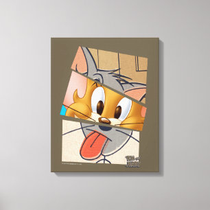 Tom And Jerry   Tom And Jerry Mashup Canvas Print