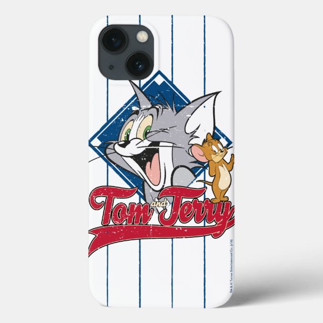 Tom And Jerry | Tom And Jerry On Baseball Diamond Case-Mate iPhone Case (Back)