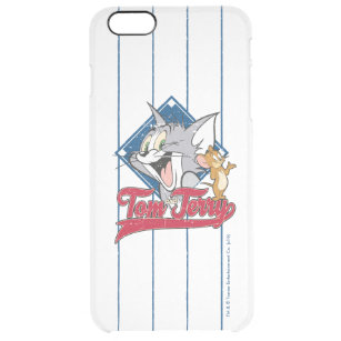 Tom And Jerry   Tom And Jerry On Baseball Diamond Clear iPhone 6 Plus Case