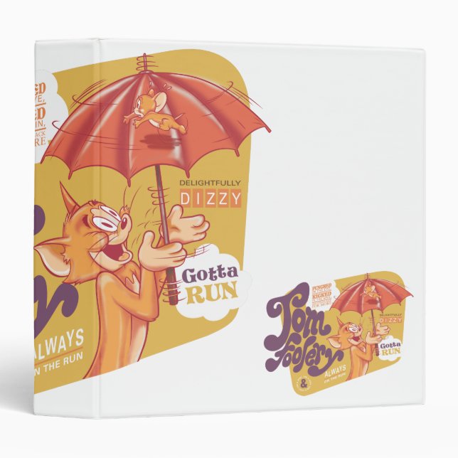 Tom and Jerry Tom Foolery Binder (Front/Spine)