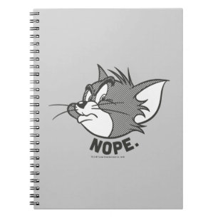 Tom And Jerry Tom Says Nope Notebook